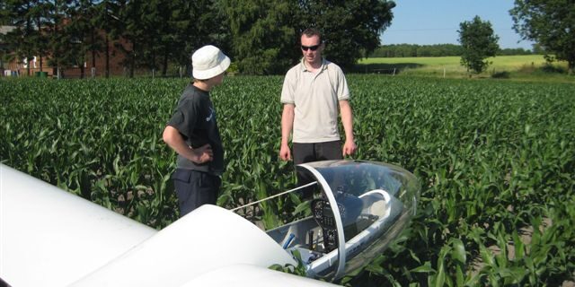 Tim Außenlandung Werpeloh