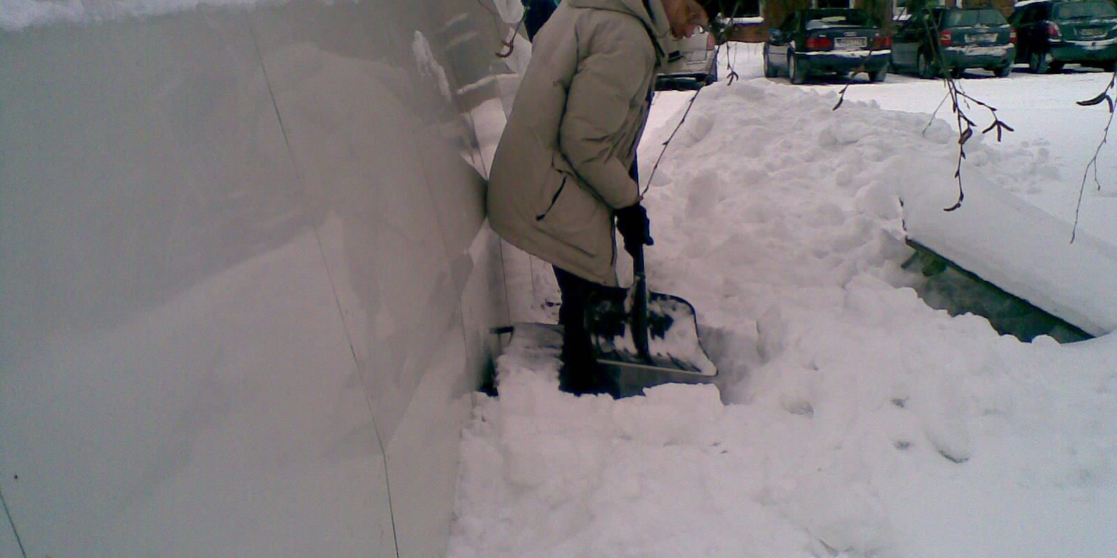 Winterarbeit in Finnland