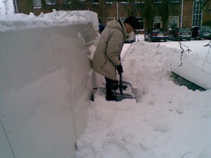 Winterarbeit in Finnland
