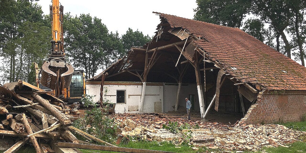 Hallenabriss LSV Papenburg